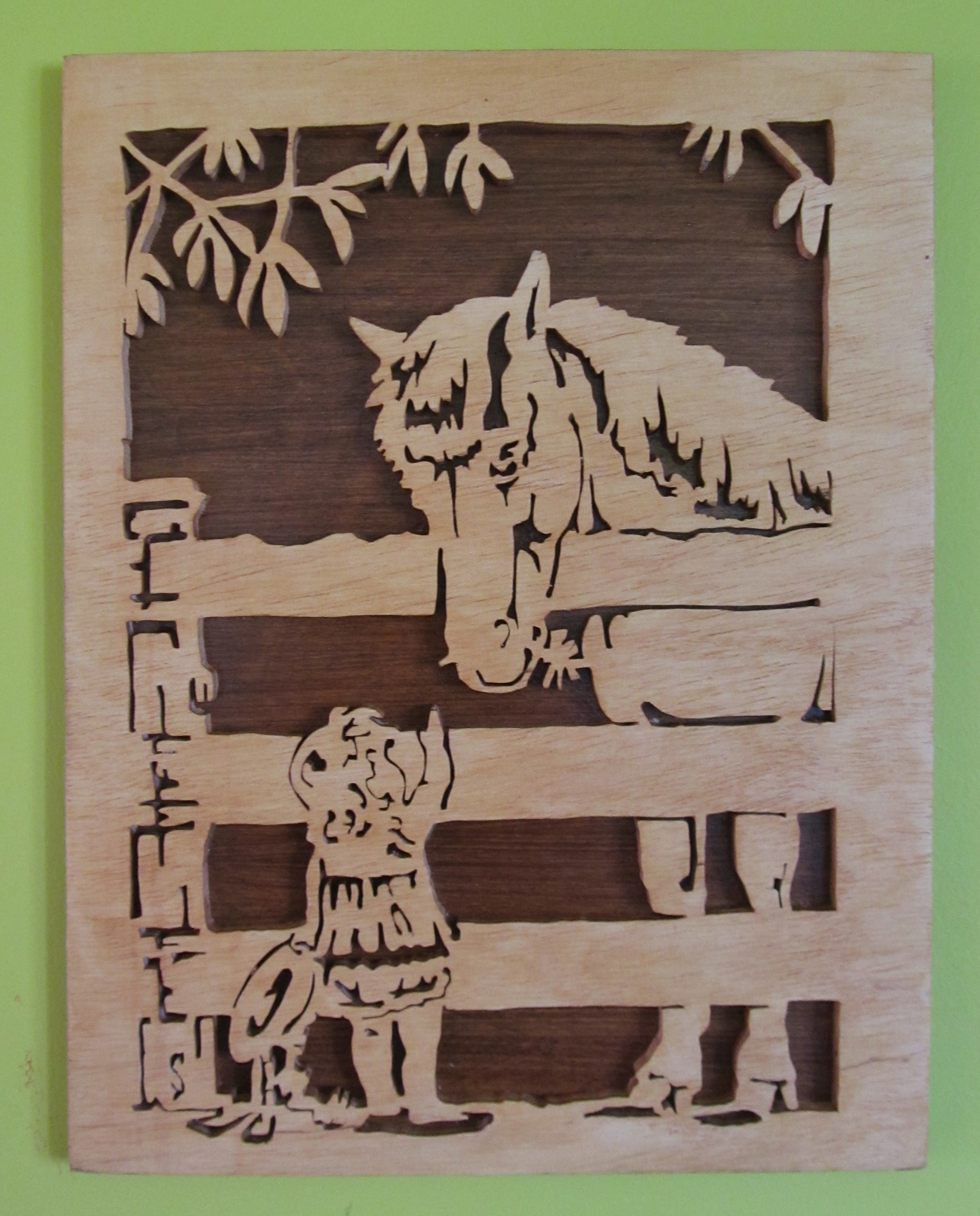 Scroll Saw Patterns and Hand Scrolled Wood Art